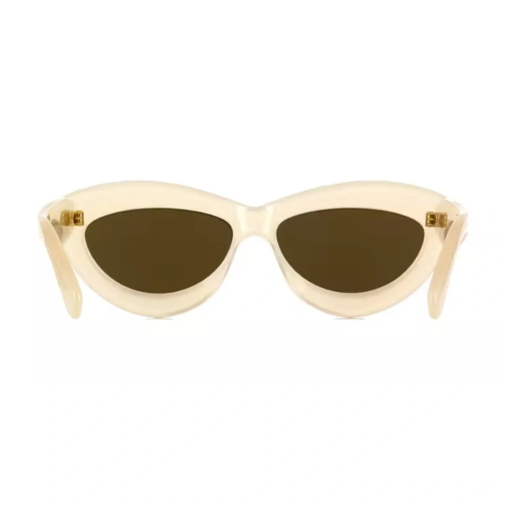 Loewe Cream and Black Cat-Eye Sunglasses - Picture 8 of 10